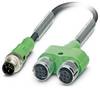 Phoenix Contact 1436233 Sensor/actuator cable Socket 3 m No. of pins (RJ): 3 1 pc(s)