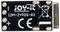 Small electronic circuit board labeled 'joy-it COM-ZYPDS-02' with symbols indicating polarity and recycling information.