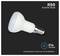 'R50 Plastic Bulb', a white bulb with E14 holder. Features: no flickering, no mercury, no UV radiation.