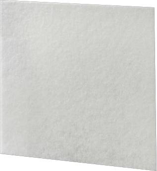 A square sheet of plain white paper with a slightly textured surface, set against a plain background.