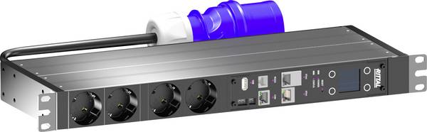 Rittal 7979411 PDU managed, 16A/230V, 1~, CEE 7/3: 10 x Schuko Switchboard multiple socket outlet 1 pc(s)