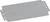 Flat rectangular metal plate with rounded edges and multiple holes along the sides, used for industrial or mechanical purposes.