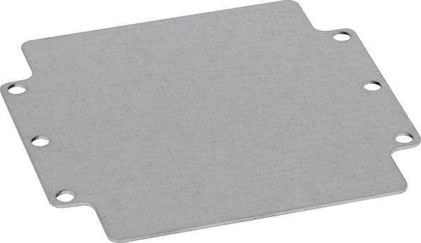 Rittal 9112700 Mounting plate for GA housing 9112210, BH 144x142mm Mounting plate  Steel         2 pc(s)