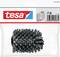 The image shows packaging for a tesa brand tool with a bristle brush attachment, designed for cleaning or surface preparation tasks.