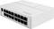 A white 16-port network switch with numbers labeling each port is shown. It features an 'Online' brand logo on top.