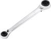 TOOLCRAFT TO-10781151 Double-ended ratcheting box wrench Spanner size (metric) 10 - 19 mm