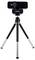 A black and silver tripod with an attached rectangular device, possibly a camera or sensor, facing forward. The device is branded 'Teros'.