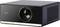 A black rectangular home theater projector with a large lens, designed by Wanbo, featuring ventilation grills on the right side.