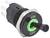 A black toggle switch labeled 'ON' and 'OFF' with a green ring indicator.