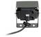 Close-up of a black electrical device or sensor mounted on a bracket, with a cable attached and two circular ports labeled 'MIR' and 'NOR'.