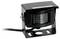 Black wired security camera in a metal bracket housing, shown on a white background.<br>