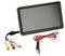 Portable GPS/navigation monitor with power cable and AV input connectors<br>