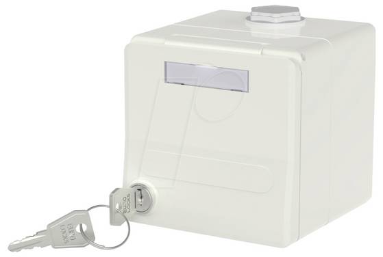 Metz Connect Casing Surface-mount   Pure white