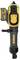 A cordless, yellow and black DeWalt power tool with a battery attached, designed for mechanical or construction use, showing brand logo.