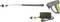 Pressure washer accessories including a hose, spray gun, lance, and nozzle, designed for efficient cleaning tasks.