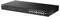 Black network switch with D-Link logo, featuring multiple Ethernet ports and LED status indicators on the left side.