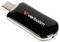 Black Verbatim USB flash drive with USB-C connector and 512GB marking on the metal plug.