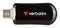 Black Verbatim 128GB USB flash drive on a white background, showing the brand logo and storage capacity.
