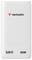 White Verbatim GaN III 65W power adapter with logo on the front.