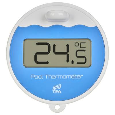 'Pool Thermometer' displayed, showing a temperature reading of 24.5°C.
