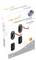 Box of 'my wall 2 Bike Wall Mounts' with swivel feature, supports up to 30 kg. Package includes two mounts, displayed with red swivel arms.