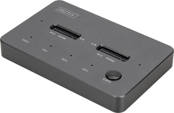 Digitus USB-C® docking station Digitus DA-71545-1 Stazione di docking per dischi con funzione di clonazione | U