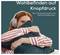 Person with headphones hugging a cushion. Text: 'Wohlbefinden auf Knopfdruck. Mit 3 Temperaturstufen und LED-Kontrollleuchten.'