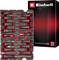'Einhell 17x Screwdriver Set' includes red and black screwdrivers in a case with sizes clearly labeled.