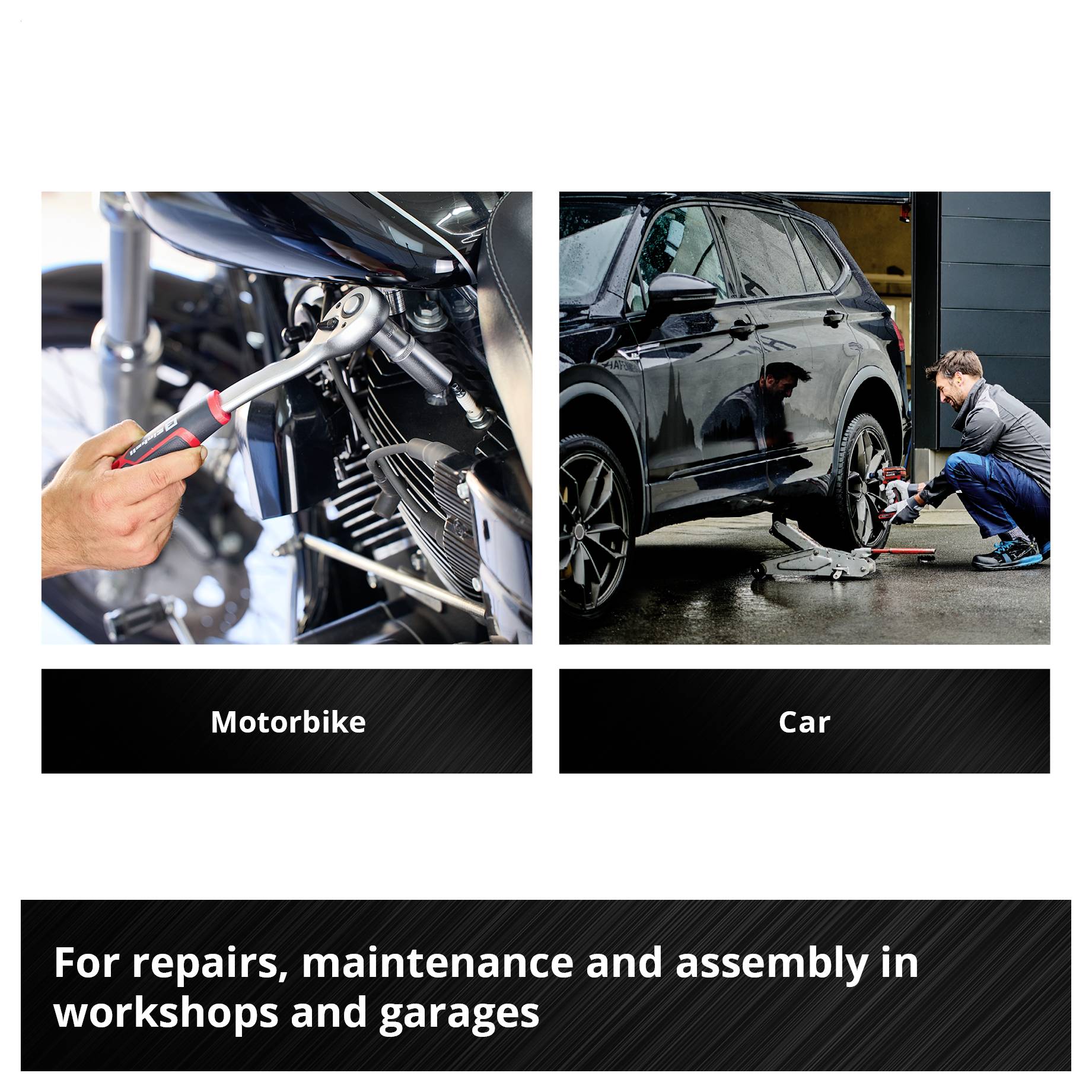 Einhell Stecknuss & Ratschen-Set 60-tlg. Einleger Pad 370520 Inset 60-piece-9