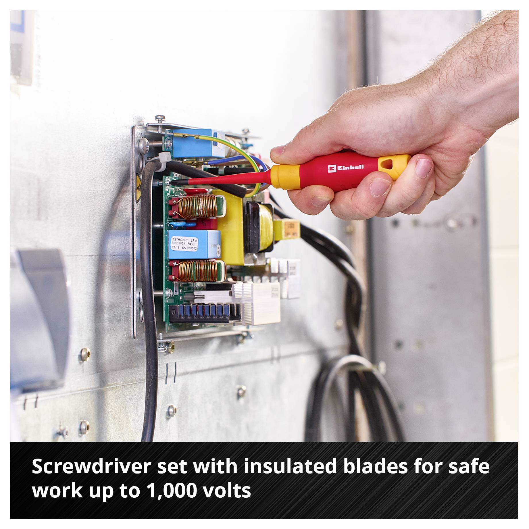 Einhell VDE Werkzeug-Set 9-tlg. Einleger Pad 370524 Inset 9-piece-5