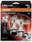 'OSRAM Night Breaker LED' headlight bulb package featuring two bulbs, noting 'up to +330% more brightness' and '5 year guarantee'.