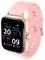 Smartwatch with pink band displays date, time '20:24', heart rate '89 BPM', and steps '23456'. Fitness icons are visible.