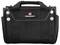 A black TOOLCRAFT tool bag with handles and multiple pockets, designed for carrying and organizing tools.