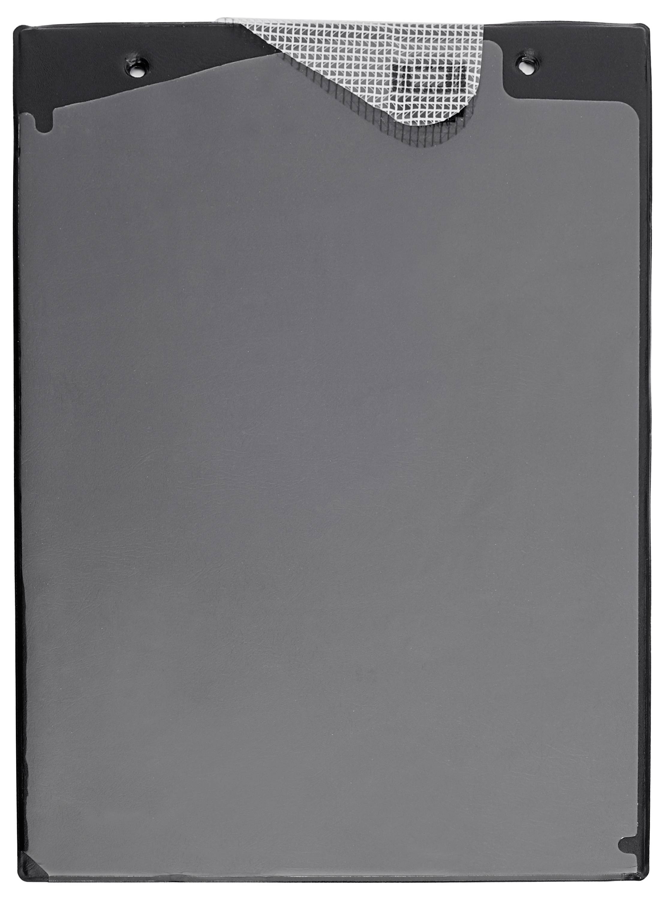 A metallic grey magnet sheet with a corner peeling back, revealing an underlying checker pattern, placed on a white background.