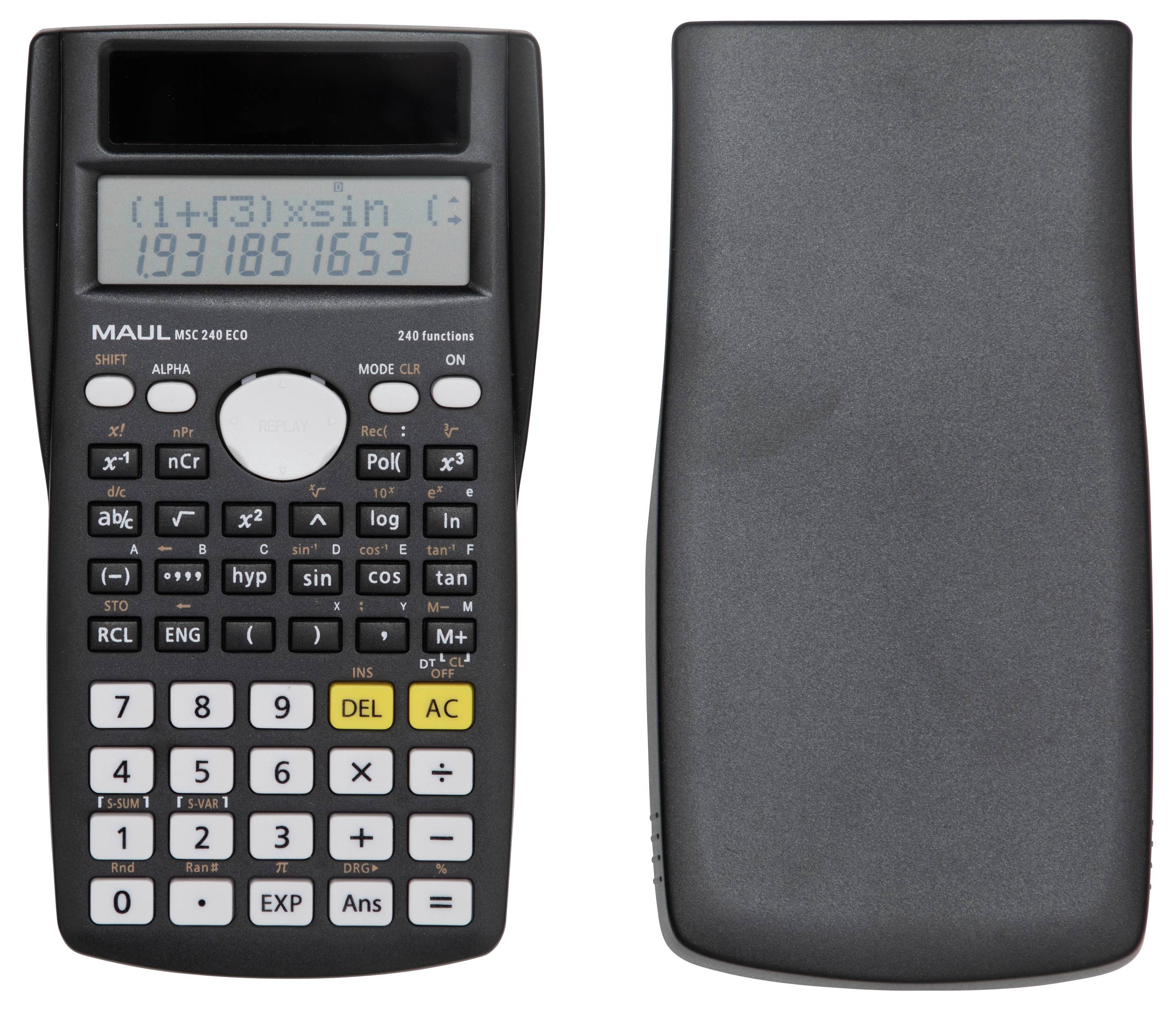 Scientific calculator with advanced functions, displaying mathematical expression '(1+√3)sin(1.1931851653)' on screen.