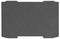 A textured, rectangular foam insert with notches on the sides, likely used for packaging or protecting equipment.