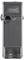 Black Oase aquarium filter or pump unit shown front view, with intake opening, logo at top, and vented base.