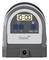Digital timer device showing 10:00, with blue buttons for minus, plus, and '3sec = Set', branded Oase.