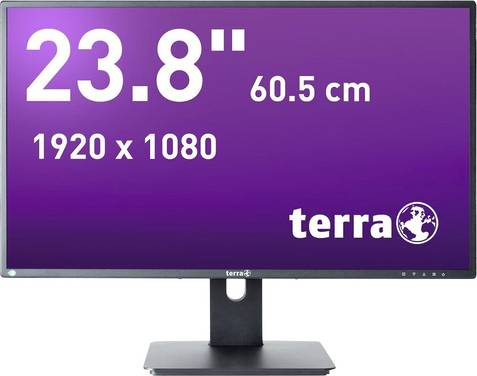 Terra LCD EEC E (A - G) 60.5 cm (23.8 inch) 1920 x 1080 p 16:9 5 ms HDMI™, DisplayPort, DVI, Headphone input IPS LCD