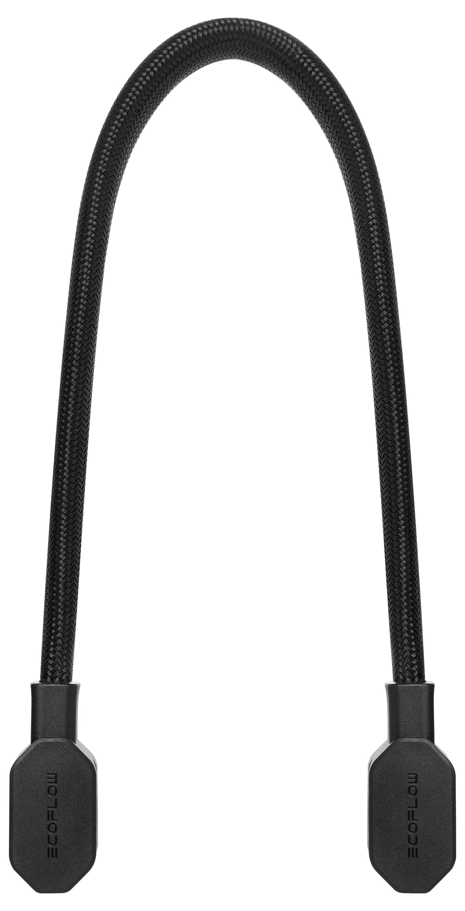 A flexible, black, gooseneck reading light with two rectangular ends, used for providing focused illumination in various settings.