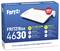 'FRITZ!Box 4630' packaging featuring a white, modern design router, promotes '2.5-GBit-WAN', 'Wi-Fi 7', and 'Mesh' capabilities for a fast home network.