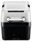 Portable electric cooler with hinged lid, front handle, and digital temperature display reading 32F.