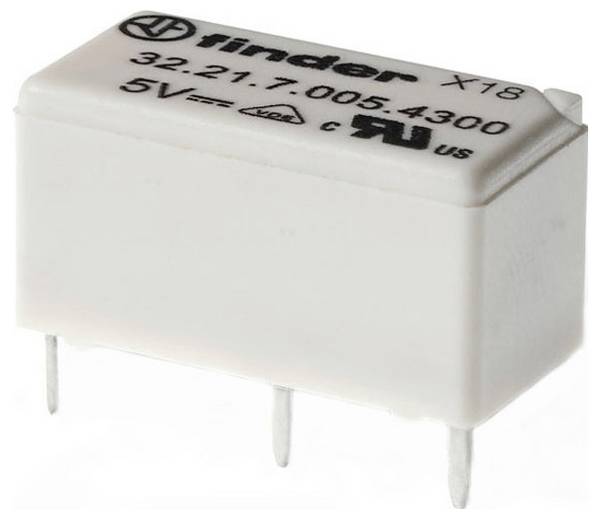 Finder 32.21.7.048.4300 PCB relay 48 V DC 6 A 1 maker 1 pc(s)