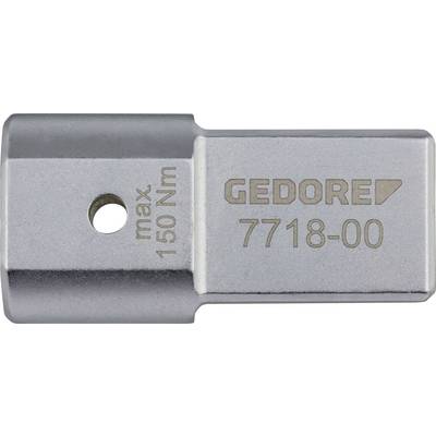 'GEDORE 7718-00' tool head in silver, labeled 'max 150 Nm'.