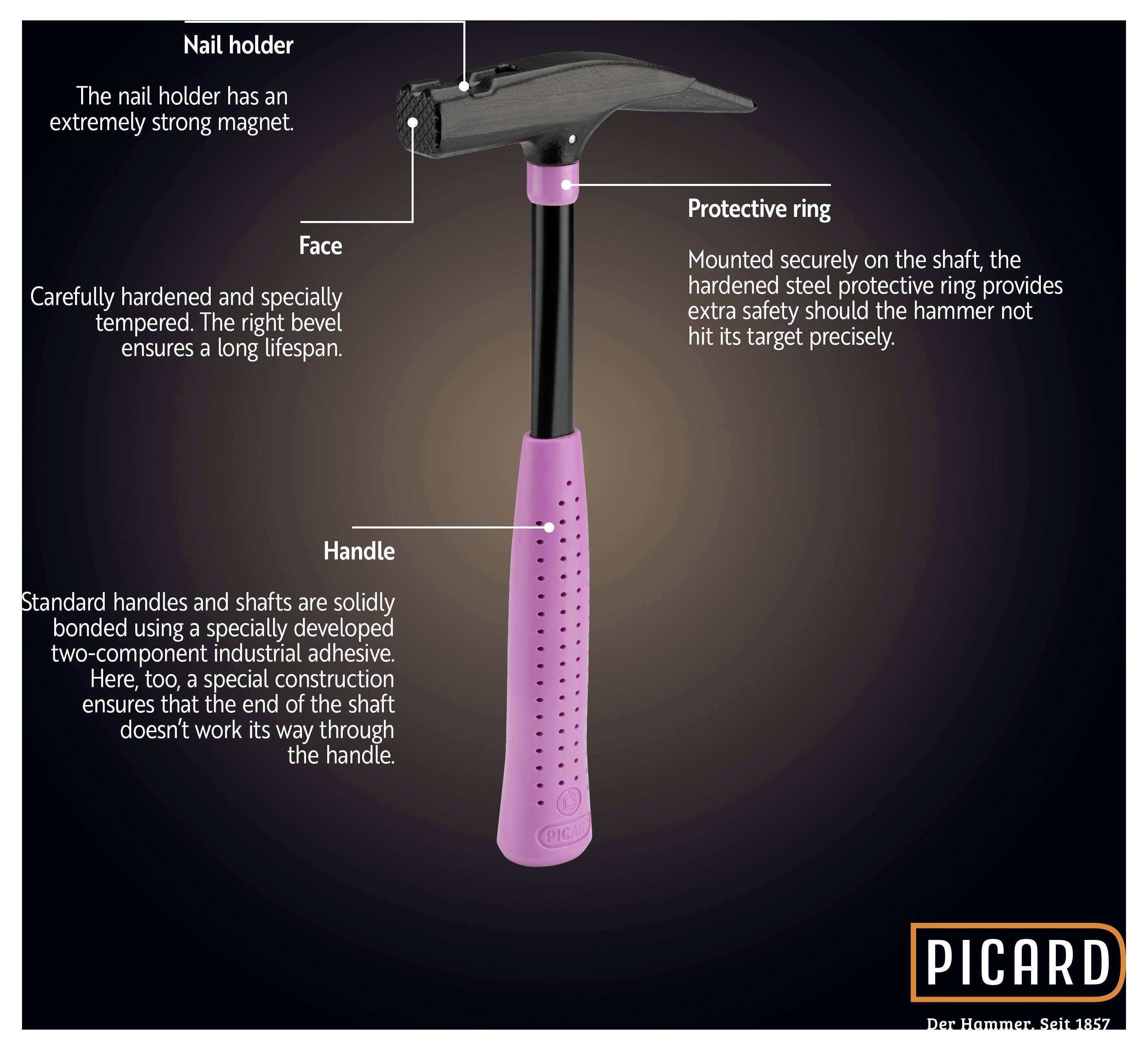 Picard 0062600 Claw hammer 760 g 320 mm DIN 7239 1 pc(s)-17