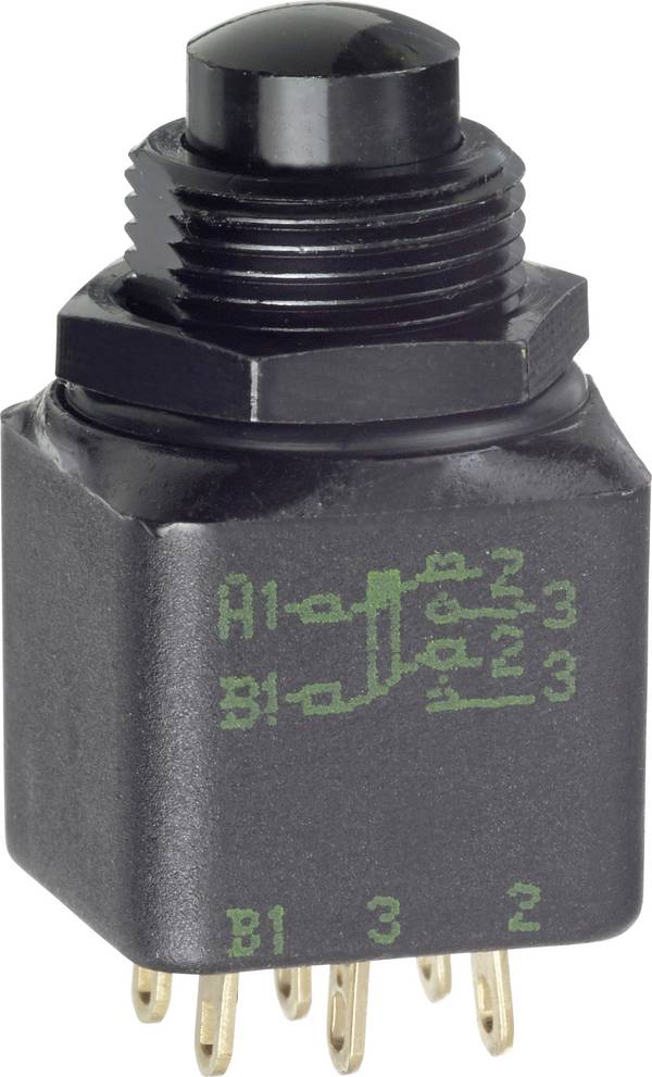 APEM 13445-4X778 13000X778 Serie Toggle switch, Main switch, Switch, On/Off switch momentary 1 pc(s) Piece