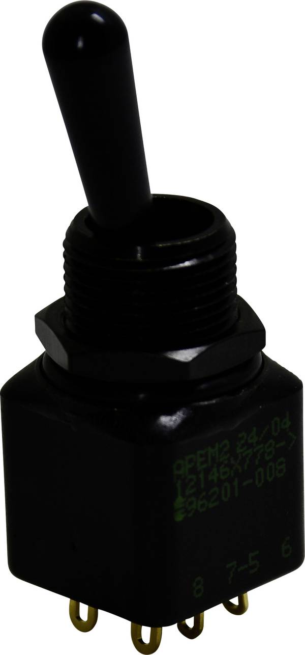 APEM 12146X778 12000 Serie Toggle switch 1 x On/On 1 pc(s)