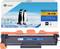 Packaging for G&G TN-1150 toner cartridge featuring two penguins on a blue background. Compatible with specific Brother printers.