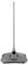 A vertical metal pole is attached to a wide, flat, rectangular base, likely a stand or support structure.