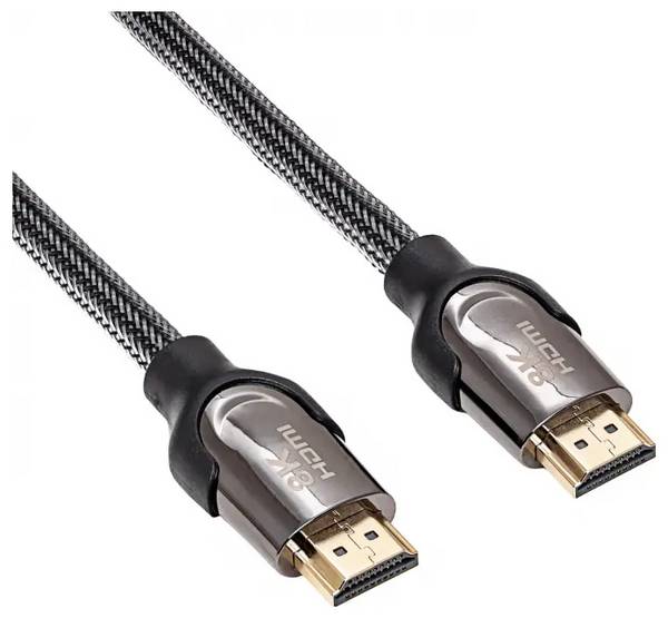 Akyga HDMI Cable HDMI-A plug 0.5 m Black AK-HD-05S Braided shield HDMI cable